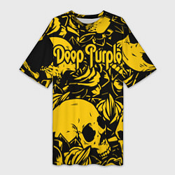 Женская длинная футболка Deep Purple