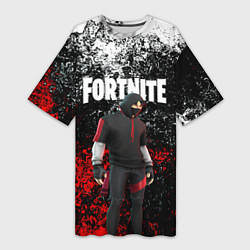 Женская длинная футболка IKONIK FORTNITE