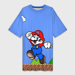Женская длинная футболка Mario