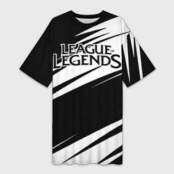Женская длинная футболка League of Legends