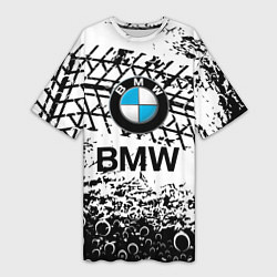 Женская длинная футболка BMW