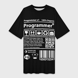 Женская длинная футболка Programmer
