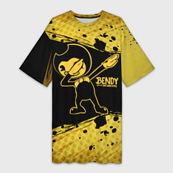 Женская длинная футболка BENDY AND THE INK MACHINE