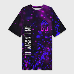 Женская длинная футболка AMONG US АМОНГ АС