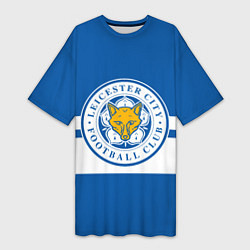 Женская длинная футболка LEICESTER CITY