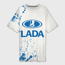 Женская длинная футболка LADA