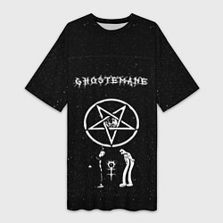 Женская длинная футболка GHOSTEMANE