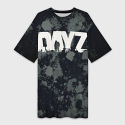 Женская длинная футболка DayZ Mud logo