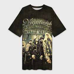 Женская длинная футболка NIGHTWISH