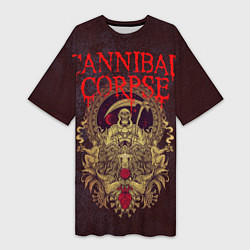 Женская длинная футболка Music