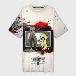 Женская длинная футболка Little Nightmares 2