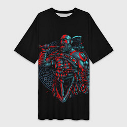 Женская длинная футболка Brutal Kratos