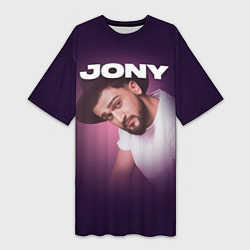 Женская длинная футболка Jony френдзона