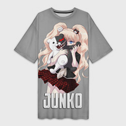 Женская длинная футболка MONOKUMA JUNKO