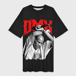 Футболка женская длинная Legend DMX, цвет: 3D-принт