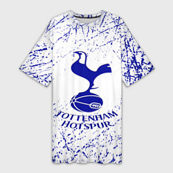 Женская длинная футболка Tottenham