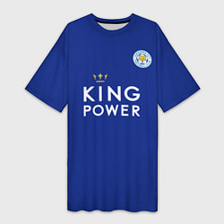 Женская длинная футболка №9 Leicester City