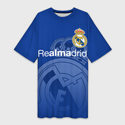 Женская длинная футболка REAL MADRID РЕАЛ МАДРИД