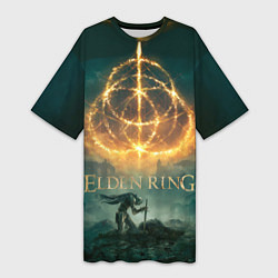 Женская длинная футболка Elden Ring key art