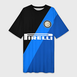 Женская длинная футболка INTERNATIONAL INTER MILAN