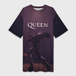 Женская длинная футболка Freddie Mercury Queen Z