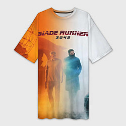 Женская длинная футболка Рик Декард и Кей BR2049