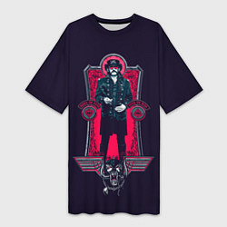 Женская длинная футболка King Lemmy