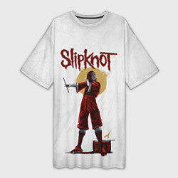 Женская длинная футболка SLIPKNOT СЛИПКНОТ Z