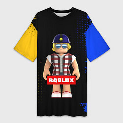 Женская длинная футболка ROBLOX РОБЛОКС Z