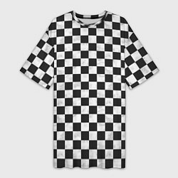 Женская длинная футболка Шахматист