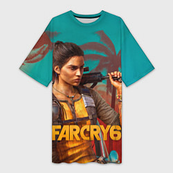 Женская длинная футболка Far Cry Dani Rojas