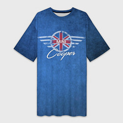 Женская длинная футболка Логотип Mini