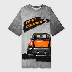 Футболка женская длинная Maшина Mini, цвет: 3D-принт