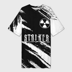 Женская длинная футболка S T A L K E R 2: Тени Чернобыля
