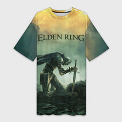 Женская длинная футболка Elden Ring - Потускневший