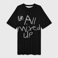Женская длинная футболка All Mixed Up - Korn