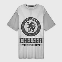 Женская длинная футболка Chelsea FC Graphite Theme