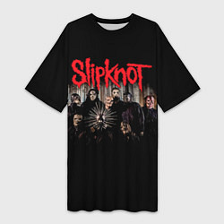 Женская длинная футболка Slipknot 5: The Gray Chapter