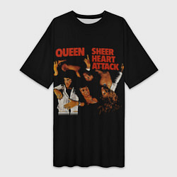 Женская длинная футболка Sheer Heart Attack - Queen