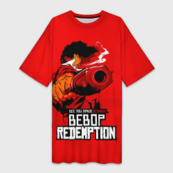 Женская длинная футболка See you space cowboy BEBOP REDEMPTION