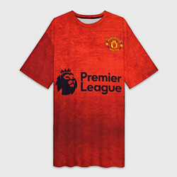 Женская длинная футболка MU Manchester United MU