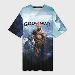 Женская длинная футболка Великий God of War Z