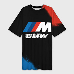Женская длинная футболка BMW BMW - Яркий