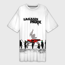 Женская длинная футболка Viral Theory LAGANN PARK
