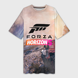 Женская длинная футболка Форза Forza horizon 5