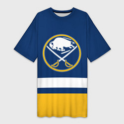 Женская длинная футболка Buffalo Sabres, Баффало Сейберз