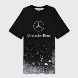 Женская длинная футболка Mercedes-Benz распылитель