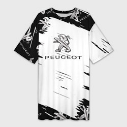 Женская длинная футболка Peugeot Auto Бренд