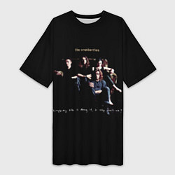 Женская длинная футболка The Cranberries Рок группа