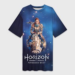 Женская длинная футболка Элой Aloy Horizon